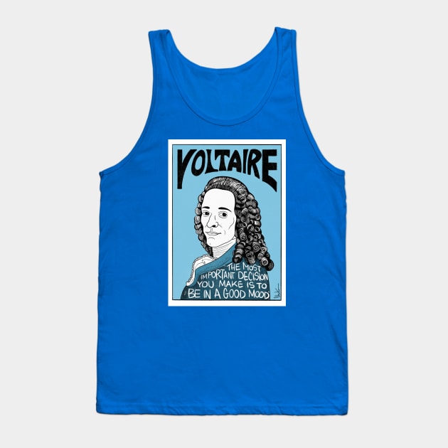 Voltaire Tank Top by krusefolkart